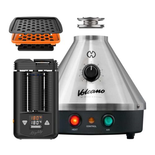קומבו אידוי – וולקנו קלאסי + מייטי Vaporizer Combo – Volcano Classic + Mighty